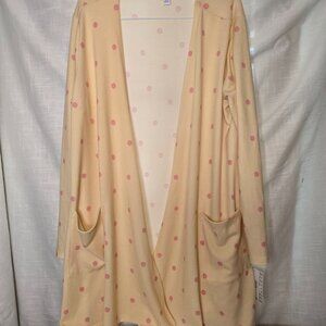LulaRoe Caroline Cardigan size L NWT
